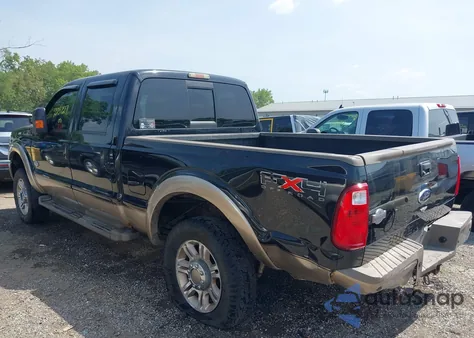 2011 Ford F-250 Lariat from USA, damaged, VIN 1FT7W2BT6BEA93533